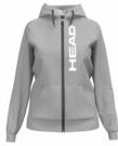 HEAD Club FZ Original Hoodie voor dames, grijs melange