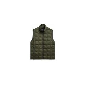 Vest Taion Unisex Hi Neck W-Zip Down D.Olive