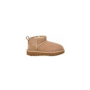 UGG - Classic Ultra Mini - Enkellaarsjes - Beige - Dubbelzijdig