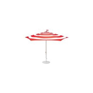 Parasol Fatboy Stripesol Red Light Grey (Incl. Parasolvoet)