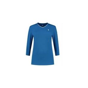 Tennisshirt K Swiss Women Hypercourt Long Sleeve 2 Classic Blue-XS