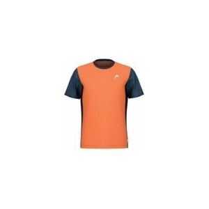 Tennisshirt HEAD Men Slice Shirt Campfire Orange-XXL
