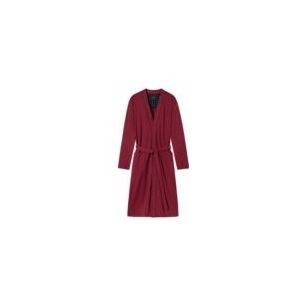 Badjas Kimono Schiesser Essentials Man Interlock Rood Bordeaux-M