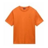 T-Shirt Napapijri Men S-Nedles SS Orange Pumpkin-XS