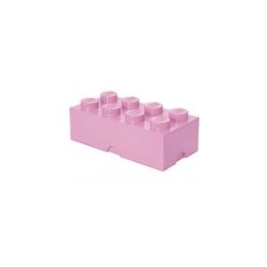 Opbergbox Lego Brick 8 Lichtroze