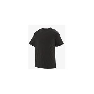 T Shirt Patagonia Men Cap Cool Lightweight Shirt Black-XS