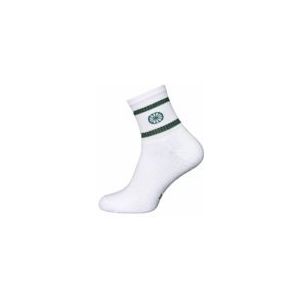 Tennissok The Indian Maharadja Unisex Striped Sock Low Length Forest Green-Schoenmaat 39 - 42