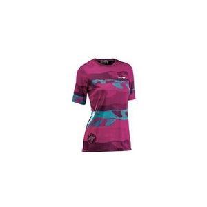 Fietsshirt Northwave Women Xtrail Jersey SS Beetroot Green-M