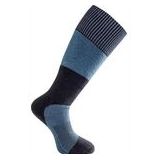 Sokken Woolpower Unisex Socks Skilled Knee High 400 Dark Navy Nordicblue