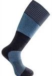 Sokken Woolpower Unisex Socks Skilled Knee High 400 Dark Navy Nordicblue