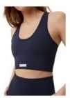 Björn Borg - Studio Seamless Low Sports Bra - Blauw - Sport BH