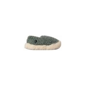 Pantoffel Rue de Wool Unisex The Nordic V2 Sea Green Natural