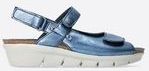 Sandaal Wolky Women Twinkle Biocare Galaxy Blue-Schoenmaat 40