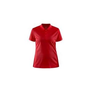 Polo Craft Women Core Unify Polo Shirt Bright Red-XXXL