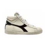 Diadora - Game L High Waxed Studs - Sneakers - White/Black