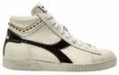 Diadora - Game L High Waxed Studs - Sneakers - White/Black