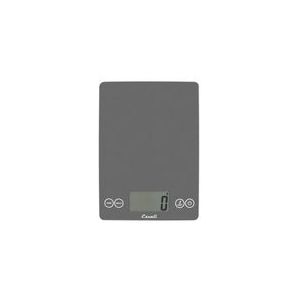 Escali - Arti - Keukenweegschaal - Antraciet - RVS