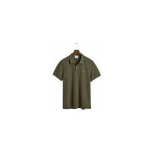 Polo GANT Men Ruggers Ss Juniper Green-XS