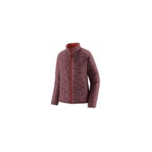 Patagonia - Micro Puff Jacket - Damesjas - Dark Ruby - Winddicht - Waterafstotend