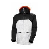 Helly Hansen - Straightline Lifaloft 2.0 Jacket - Ski Jas - Grey Fog Snow Camo Aop - 100% Polyester