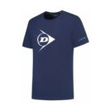 DUNLOP Essentials Promo T-Shirt, Marineblauw, XS