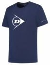 DUNLOP Essentials Promo T-Shirt, Marineblauw, XS