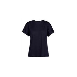 T-Shirt Icebreaker Women Drayden Reversible SS Top Midnight Navy-L