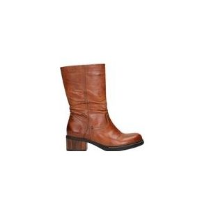 Enkellaars Wolky Women Edmonton Softy Wax Cognac-Schoenmaat 36