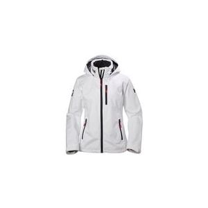 Jas Helly Hansen Women Crew Hooded Jacket White-XS