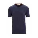 Icebreaker - Natural Blend Central Classic T-Shirt - Midnight Navy - Katoen/Merinowol