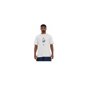 T-Shirt New Balance Men Athletics Basketball Sea Salt-S