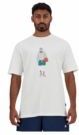 T-Shirt New Balance Men Athletics Basketball Sea Salt-S