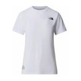 The North Face - Multiple Placement SS Tee - T-shirt - Wit - Dames