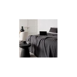 Dekbedovertrek Town&Country Linnen Dark Grey-240 x 200 / 220 cm | Lits-Jumeaux