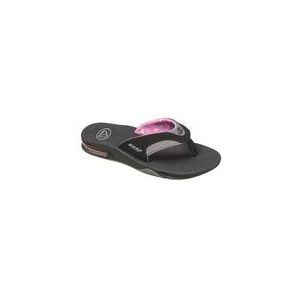 Slipper Reef Women Fanning Black Grey-Schoenmaat 41