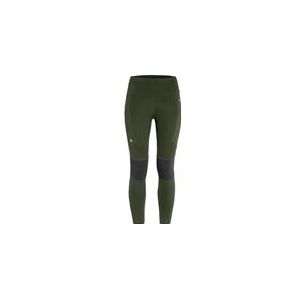 Legging Fjallraven Women Abisko Trekking Tights Pro Deep Forest Iron Grey-L