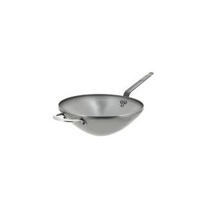 deBuyer - Mineral B wok 32cm - staal - tegengreep