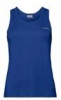 Head Racket Easy Court Mouwloos T-shirt Blauw L Vrouw
