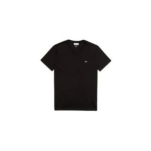 T-Shirt Lacoste Men TH6710 V-Neck Black-4