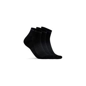 Sok Craft Core Dry Mid Sock 3-Pack Black-Schoenmaat 40 - 42