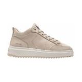 Rehab - Russel Nub - Sneakers - Sand - Vetersluiting - Hoogwaardig Nubuck Leer