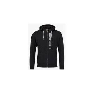 HEAD - Club Fynn - Hoodie - Zwart - Katoen - Volledige Ritssluiting