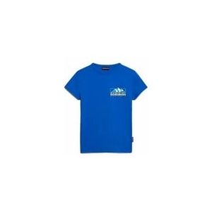T-Shirt Napapijri Kids S-Liard Blue Lapis-Maat 134 / 140