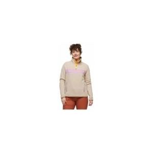 Trui Cotopaxi Women Teca Fleece Pullover Sugar Cookie-XS