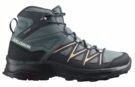 Wandelschoen Salomon Women Daintree Mid GTX Stormy Weather Ebony Almond Cream-Schoenmaat 36,5