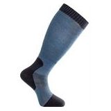 Sokken Woolpower Unisex Socks Skilled Knee High Liner Dark Navy Nordicblue