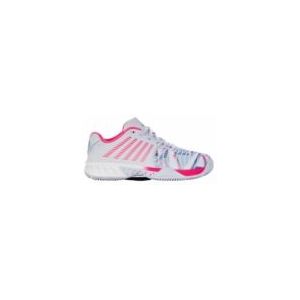 Padelschoen K-Swiss Women Express Light 3 HB Padel Arctic Ice White Neon Pink-Schoenmaat 42