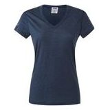 T-Shirt Bergans Women Bloom Wool Tee Navy Melange-XS