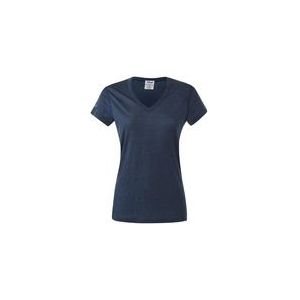 T-Shirt Bergans Women Bloom Wool Tee Navy Melange-XS