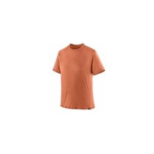 T Shirt Patagonia Men Cap Cool Lightweight Shirt Sienna Clay / Light Sienna Clay X/Dye-S